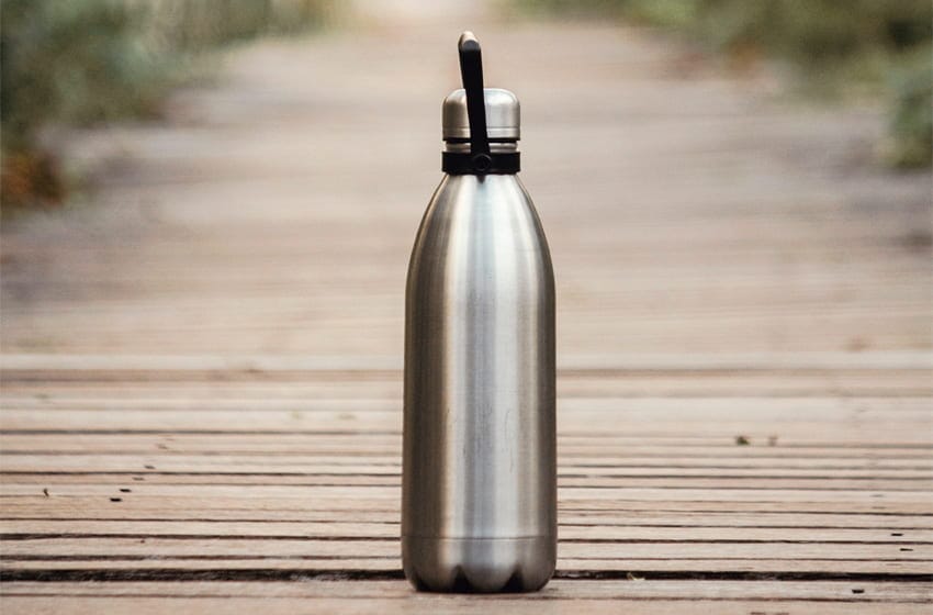 reusable plastic-free bottle