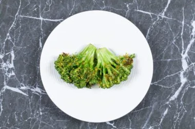 fresh sprouted broccoli