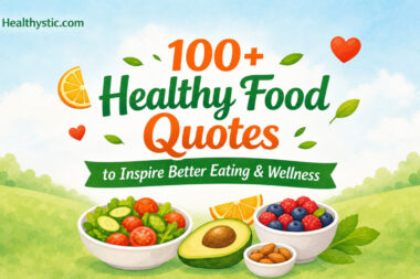 100+ Healthy Food Quotes